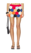 Simon Miller Beep Beep Mini Skirt In Multi