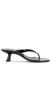 Simon Miller Black Beep Heeled Sandals In 黑色
