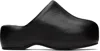 Simon Miller Black Bubble Clogs In Black