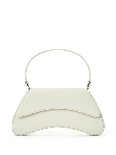 Simon Miller Boom Faux-leather Shoulder Bag In White