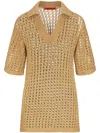 Simon Miller Brisas Polo Top In Neutrals