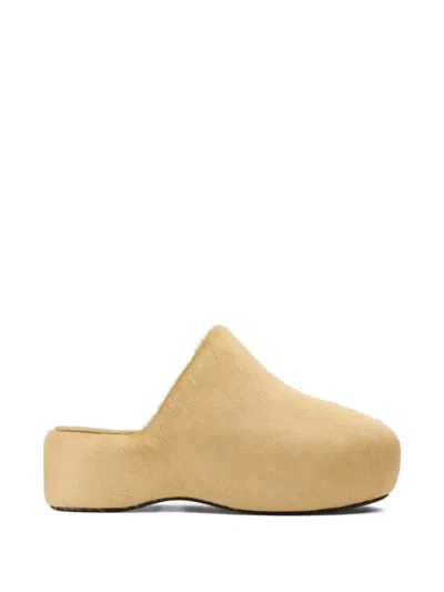 Simon Miller Bubble Clog Mules In Nude