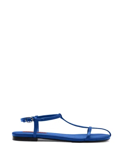Simon Miller Cage Strappy Sandals In Blue