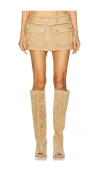 Simon Miller Campo Cargo Skirt In 카키