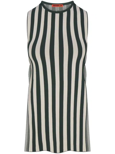 Simon Miller Canoga Top In Green