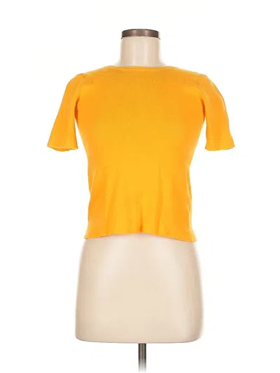 Pre-owned Simon Miller Cardigan Sweater In Yellow