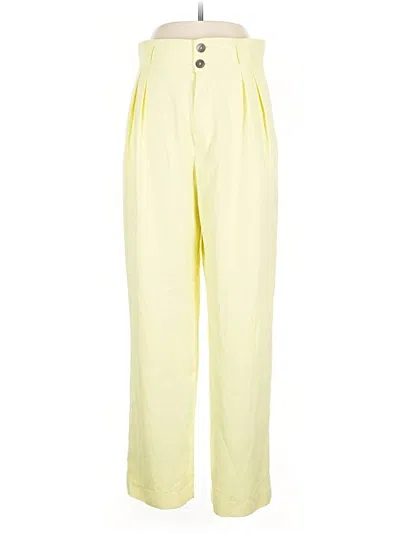 Pre-owned Simon Miller Casual Pants In Yellow