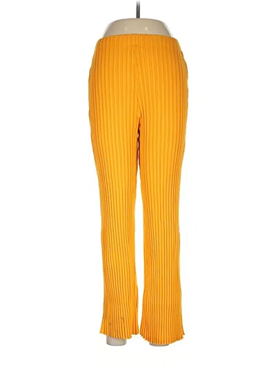 Pre-owned Simon Miller Casual Pants In Yellow