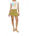 Simon Miller Chiks Graphic Tank Top In Gold
