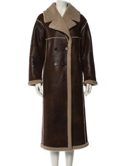 Pre-owned Simon Miller Coat In Brown