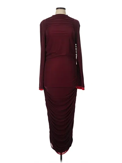 Pre-owned Simon Miller Cocktail Dress In Burgundy