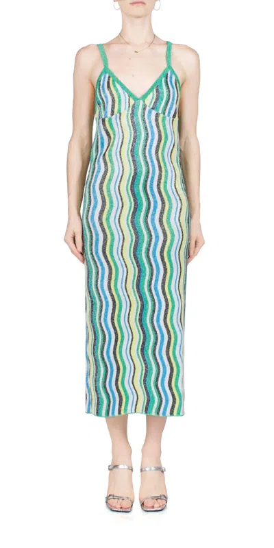 SIMON MILLER COMET DRESS IN CANDY SWIRL