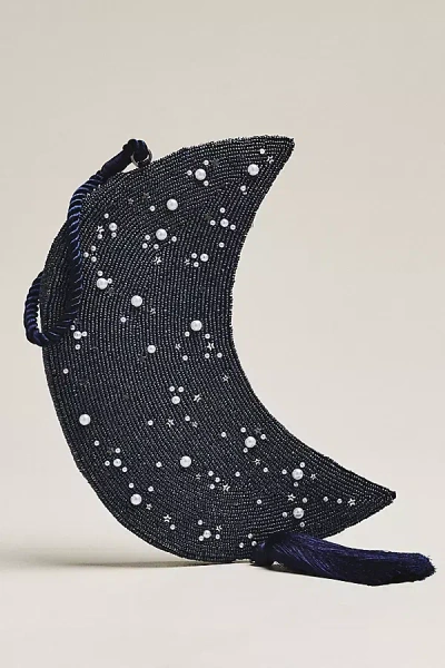 Simon Miller Crescent Beaded Wristlet In Blue