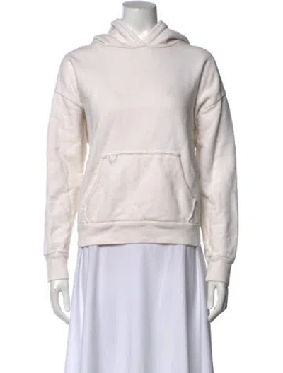 Pre-owned Simon Miller Crew Neck Long Sleeve Hoodie In Neutral