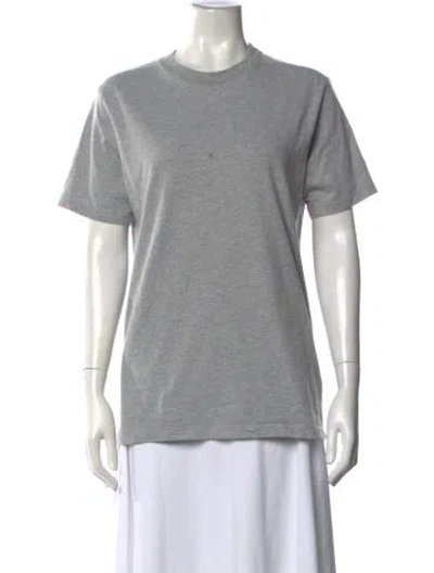 Pre-owned Simon Miller Crew Neck Short Sleeve T-shirt In Grey