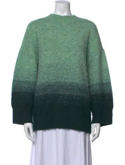 Pre-owned Simon Miller Crew Neck Sweater In Green