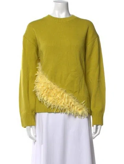 Pre-owned Simon Miller Crew Neck Sweater In Yellow