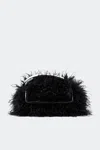 Simon Miller Curly Faux-fur Top-handle Bag