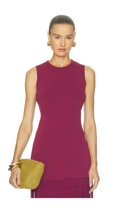 Simon Miller Dara Knit Top In Purple