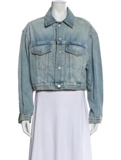 Pre-owned Simon Miller Denim Jacket In Blue