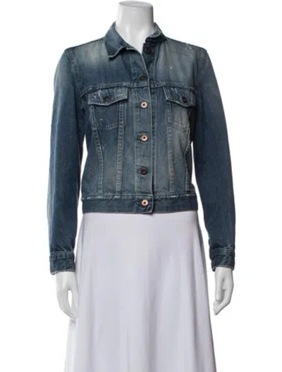 Pre-owned Simon Miller Denim Jacket In Blue