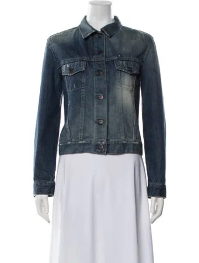 Pre-owned Simon Miller Denim Jacket In Blue