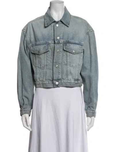 Pre-owned Simon Miller Denim Jacket In Blue