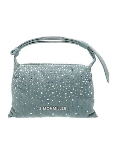 Pre-owned Simon Miller Denim Top Handle Bag In Blue