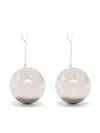 Simon Miller Disco Drop Earrings In Silver
