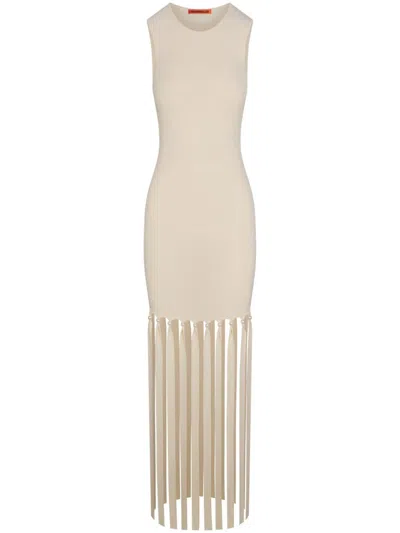 Simon Miller Eclisse Sleeveless Knit Dress In Ivory In Neutral