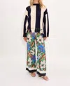 Simon Miller Striped Tassel Sweater In Multi