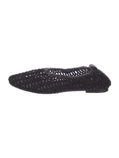 Pre-owned Simon Miller Flats In Black
