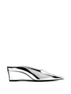 Simon Miller Simonmiller Pointed Gala Wedge In Silver In Silver