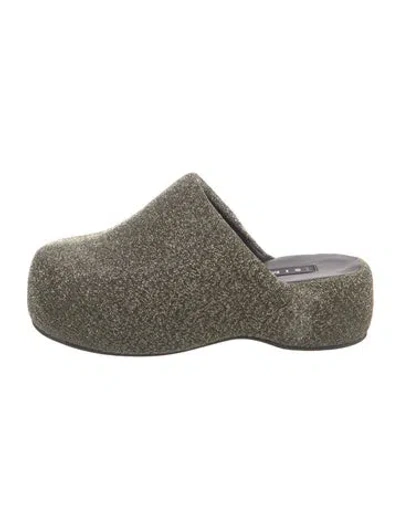 Pre-owned Simon Miller Glitter Accents Mules