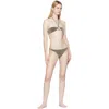 Simon Miller Gold & Silver Dango Bikini In Green