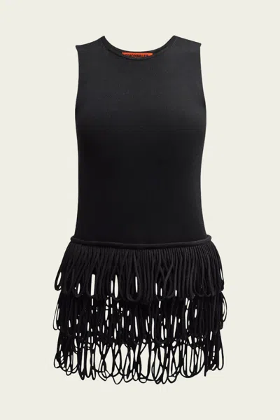 Simon Miller Hartland Knit Top In Black