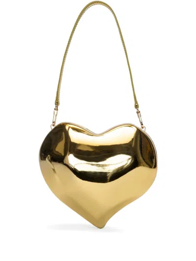 Simon Miller Heart-shaped Bag In Gold