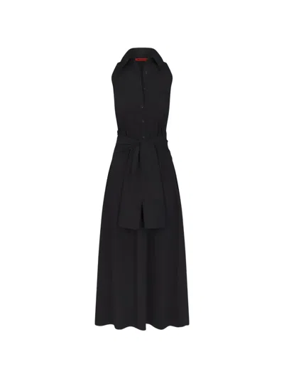 Simon Miller Inna Sleeveless Maxi Dress In Black