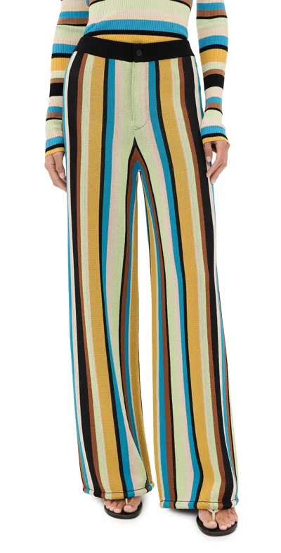 Simon Miller Jabber Knit Pants Ocean Stripe