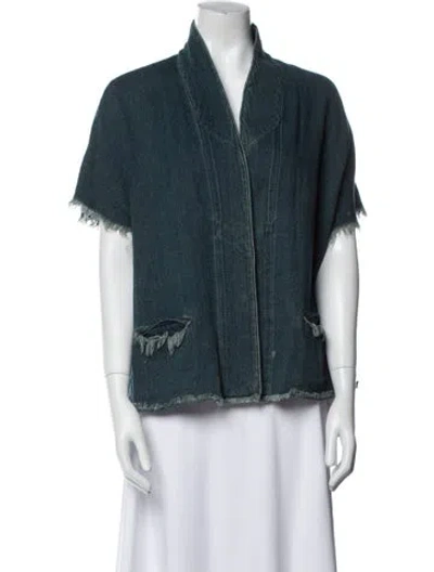 Pre-owned Simon Miller Jacket In Blue