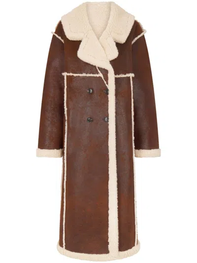 Simon Miller Jetz Coat In Brown