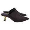 Simon Miller Kicker Low-heel Mules In Brown Leather In Brown