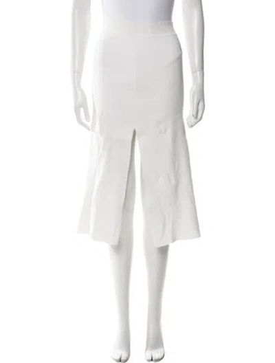 Pre-owned Simon Miller Knee-length Skirt In White