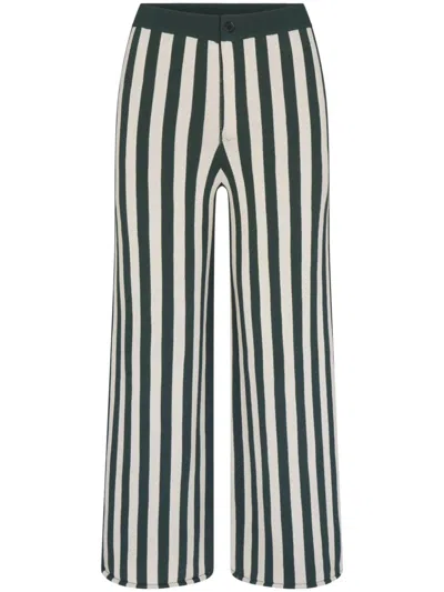 Simon Miller Knits By Jabber Trousers In Green