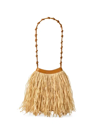 Simon Miller Knotty Shoulder Bag In Neutral