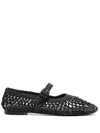 Simon Miller Leather Ballet Flats In Black