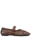 Simon Miller Leather Ballet Flats In Multi