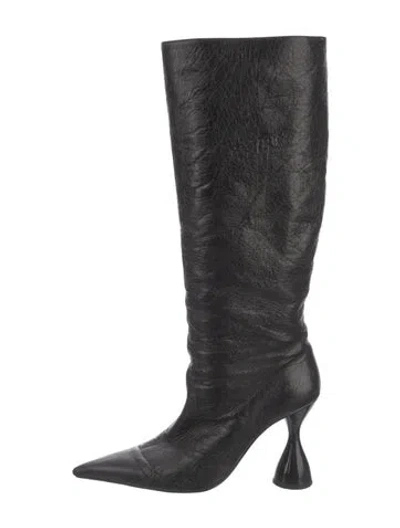 Pre-owned Simon Miller Leather Boots In Black