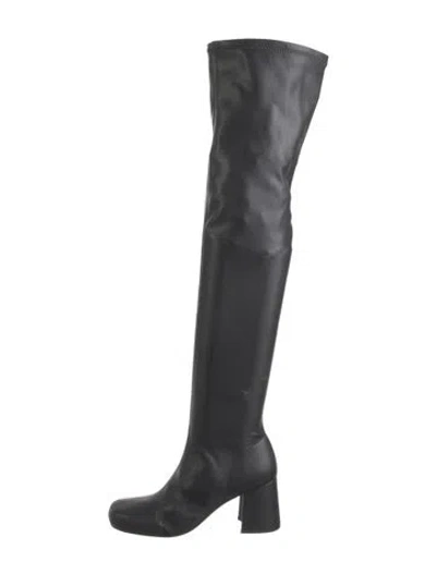 Pre-owned Simon Miller Leather Boots In Black
