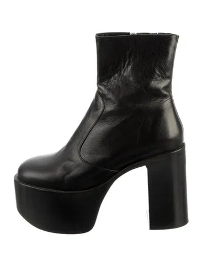 Pre-owned Simon Miller Leather Boots In Black
